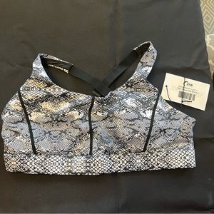 Zyia Cobra Metallic Light N Tight Adjustable Bra